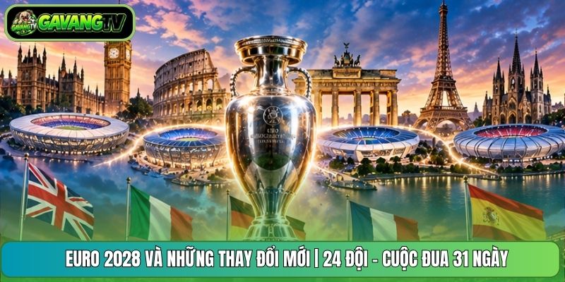 Euro 2028 Và Những Thay Đổi Mới | 24 Đội - Cuộc Đua 31 Ngày